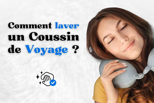 Comme larver un coussin de voyage