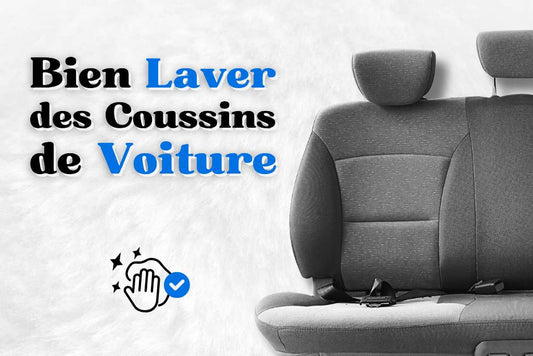 Comment bien nettoyer un coussin de voiture ?