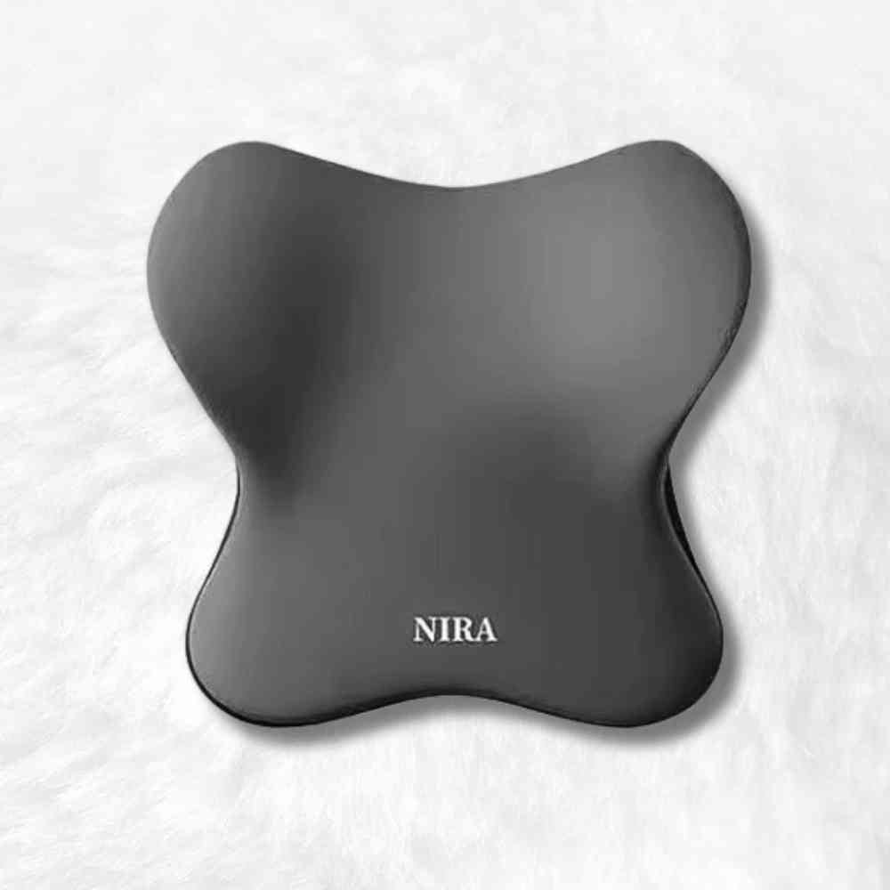 Coussin Appui Tête Voiture gris