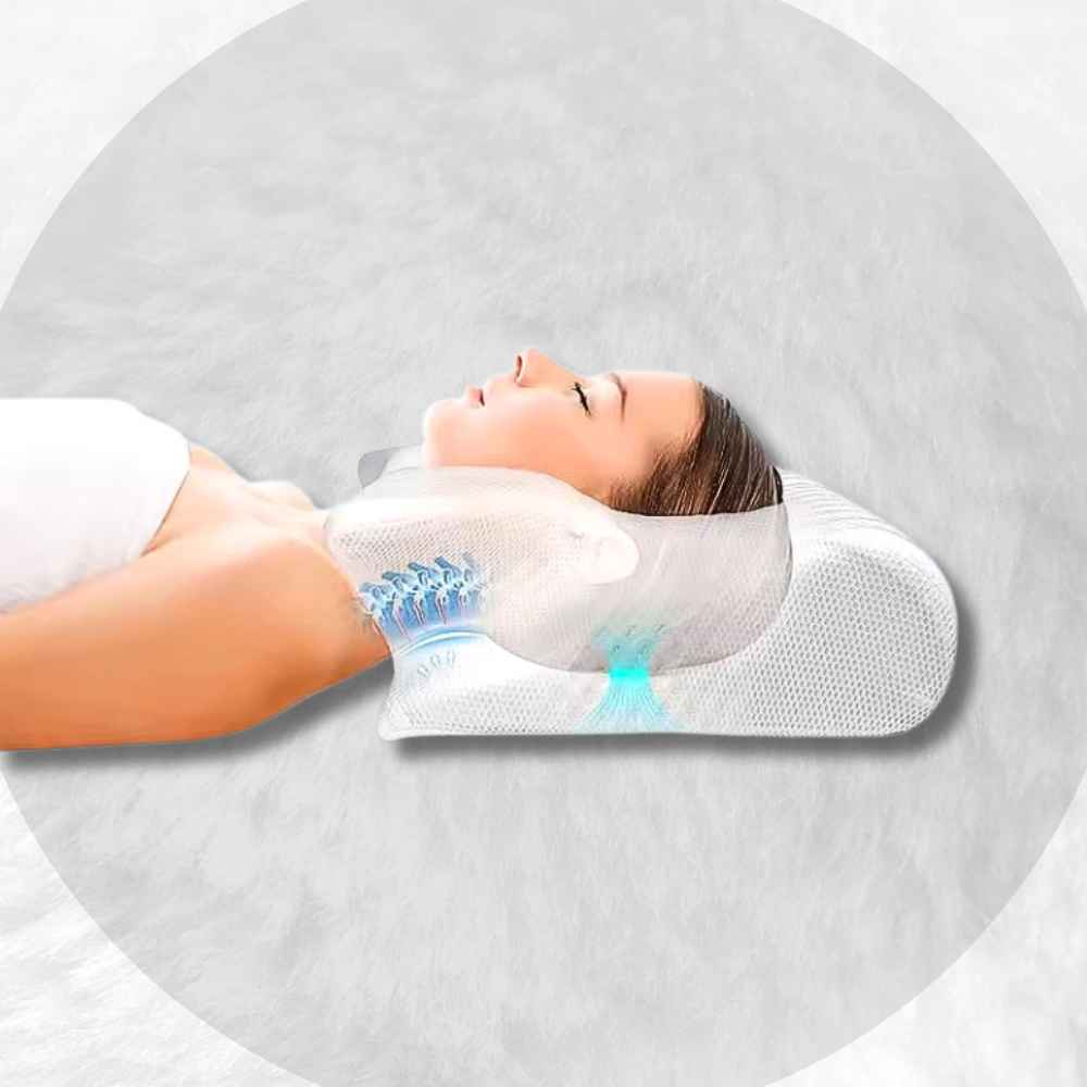 Utilisation du Coussin Cervical Pharmacie Gris
