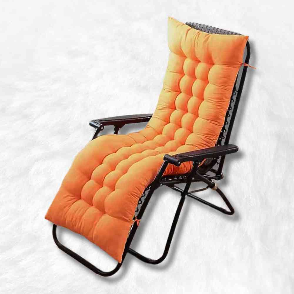 Coussin Chaise Longue orange