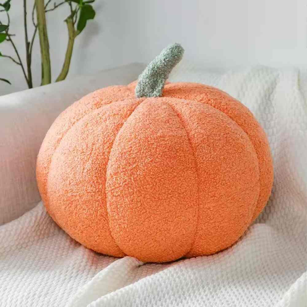 Coussin Citrouille orange de maison