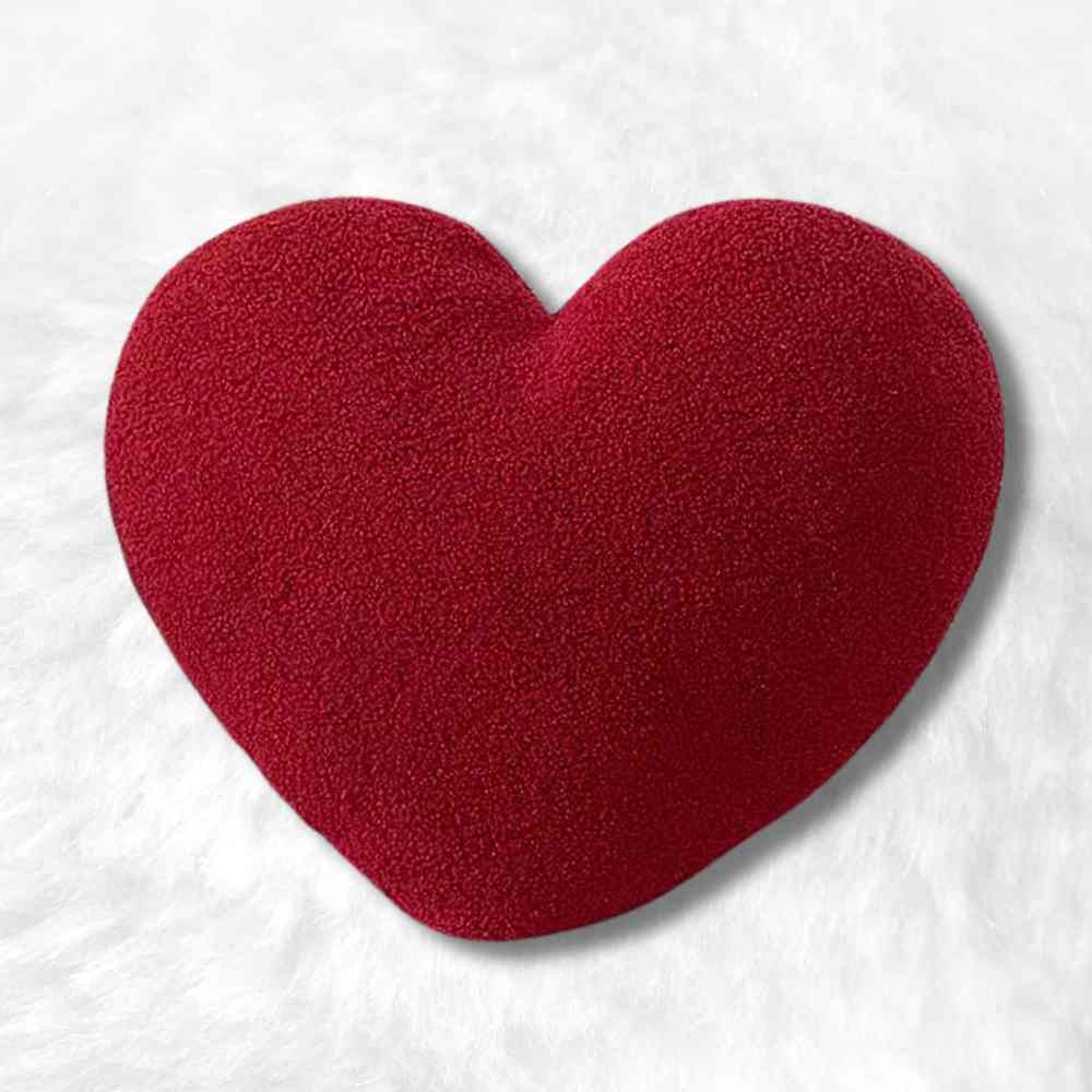 Coussin Coeur rouge