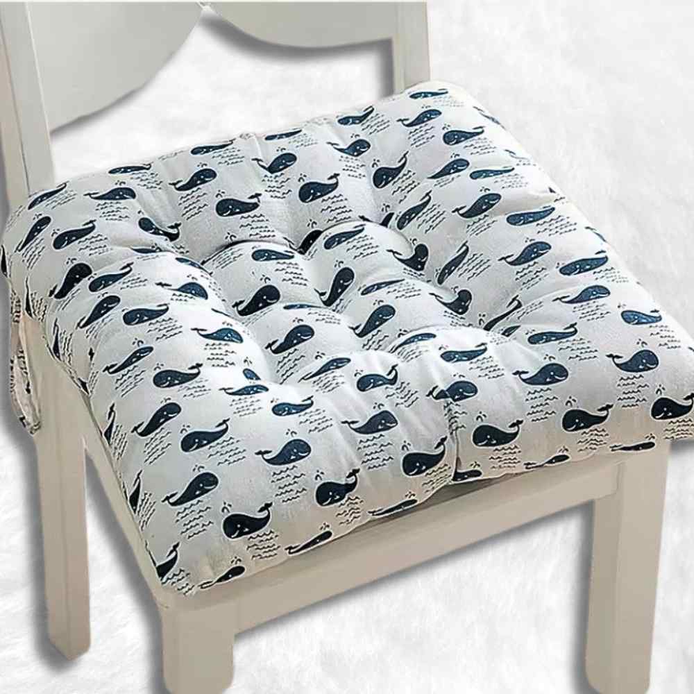 Coussin de Chaise Carré baleine