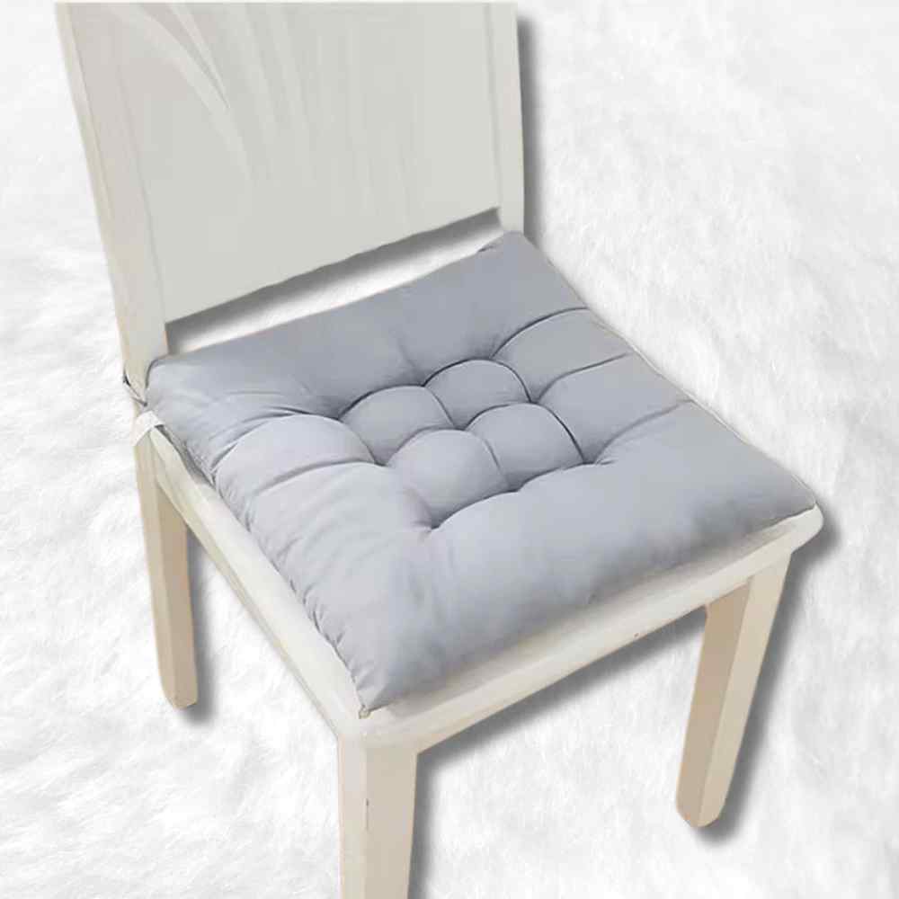 Coussin de Chaise Carré gris
