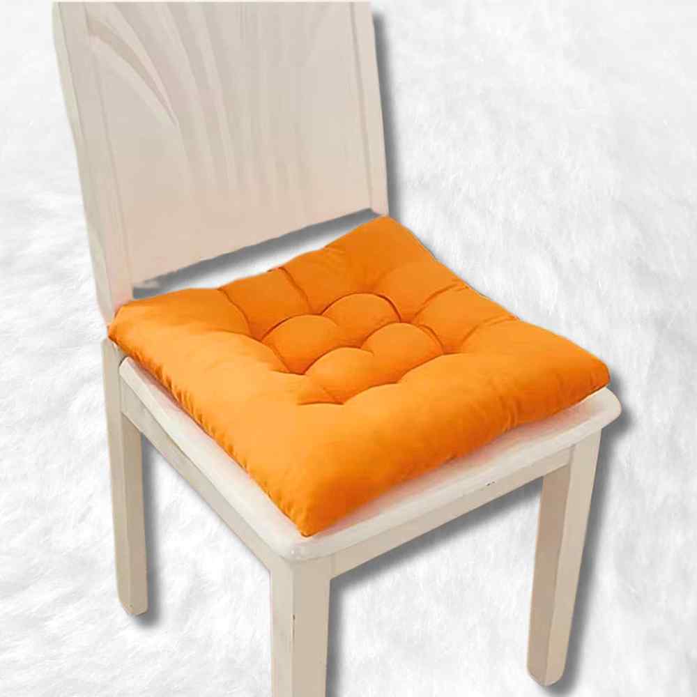 Coussin de Chaise Carré orange