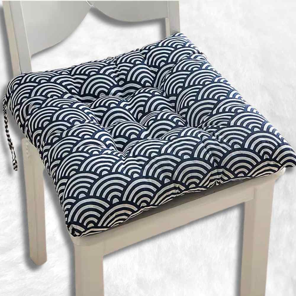 Coussin de Chaise Carré vague