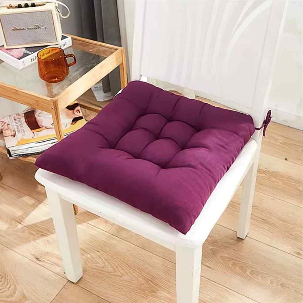 Coussin de Chaise Carré violet à la maison
