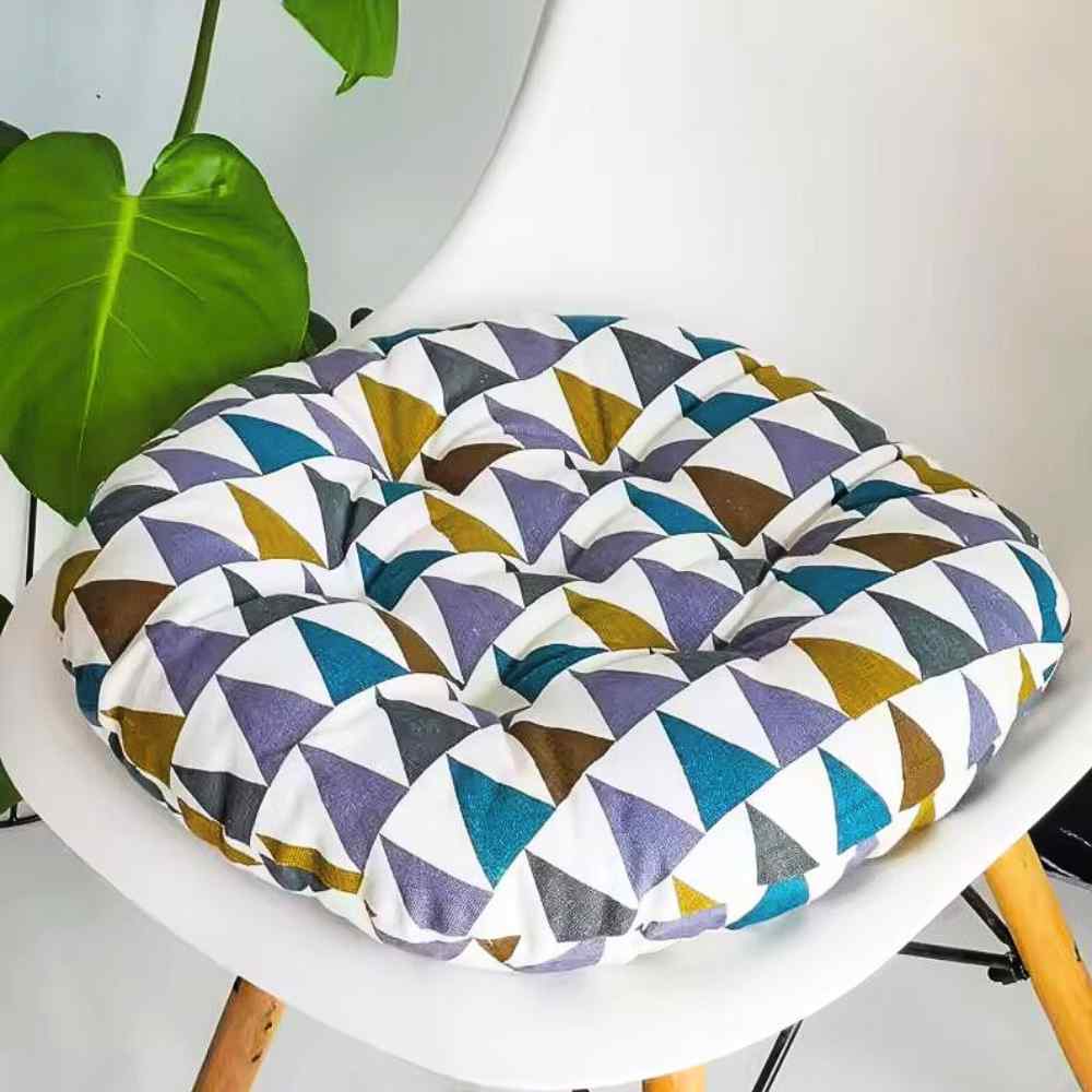 Coussin de Chaise Rond multicolore parfait pour la maison