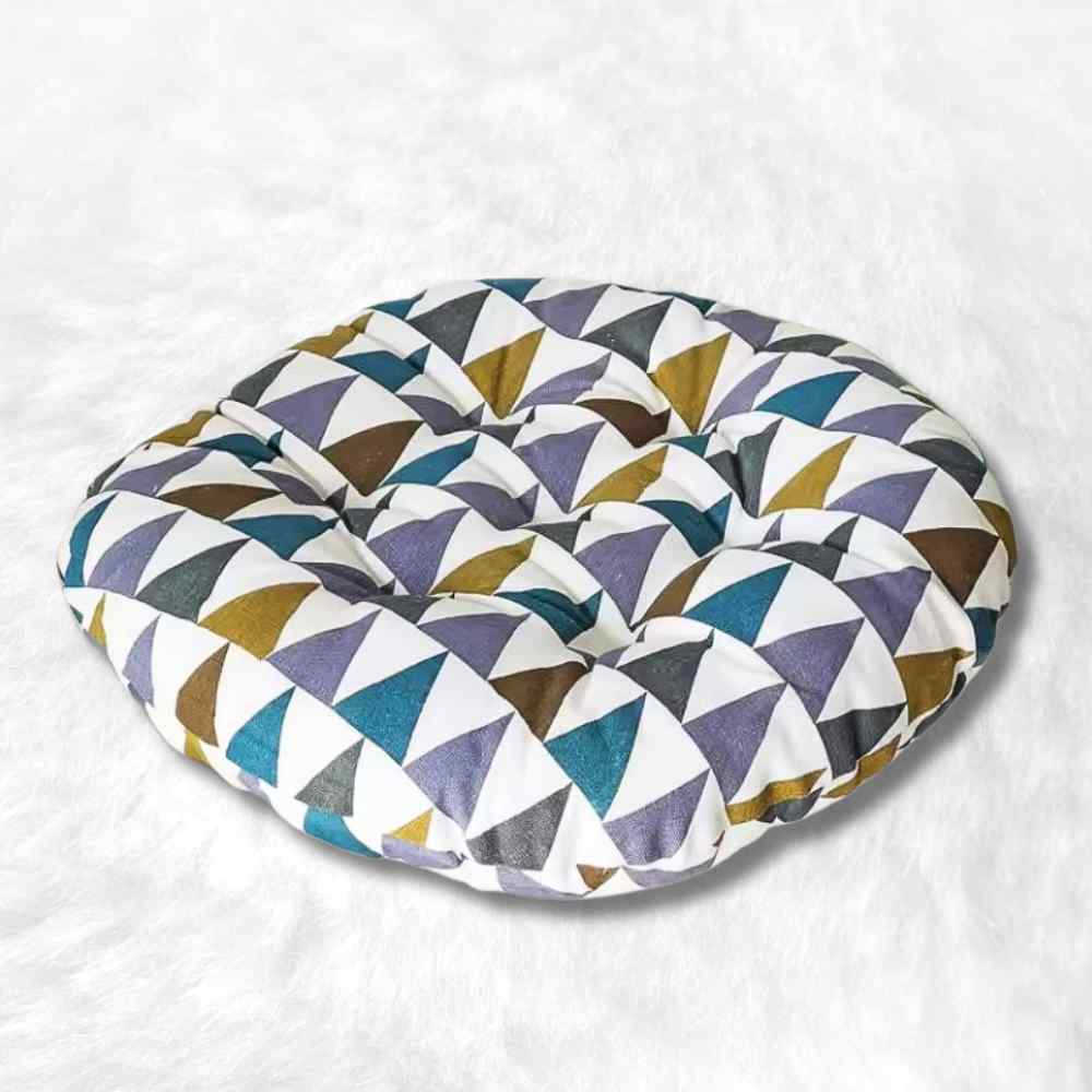 Coussin de Chaise Rond multicolore