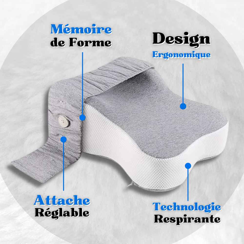 4 Informations sur le Coussin de Genoux pour Dormir gris