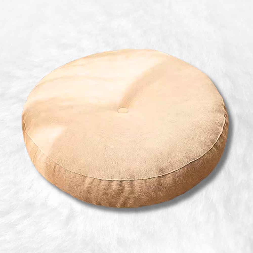 Coussin de Méditation Zen beige