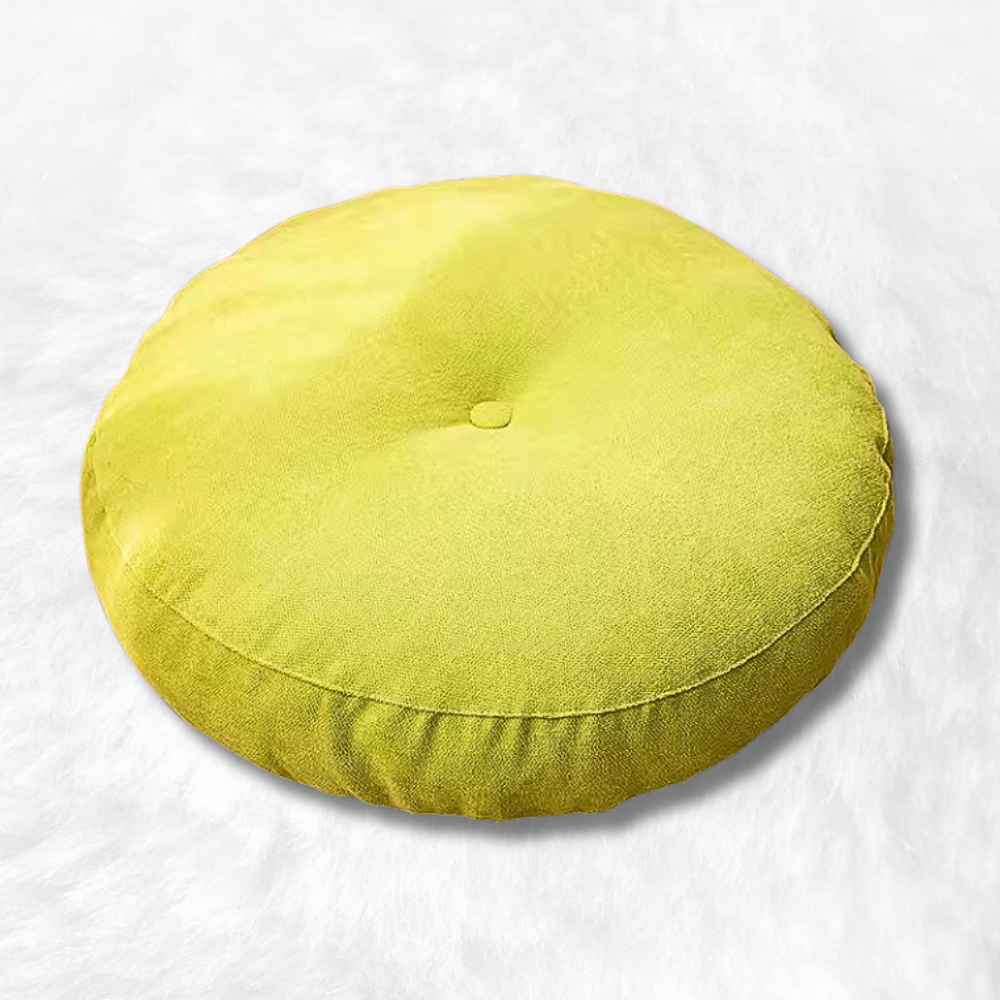 Coussin de Méditation Zen vert