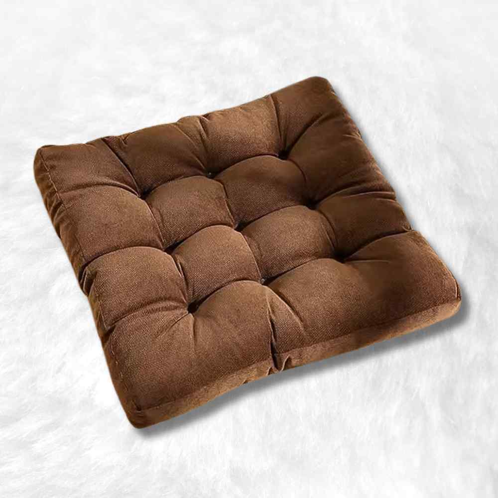 Coussin de Sol Grand marron
