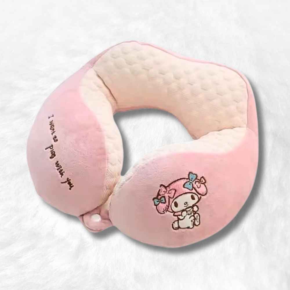 Coussin de Voyage Mignon rose