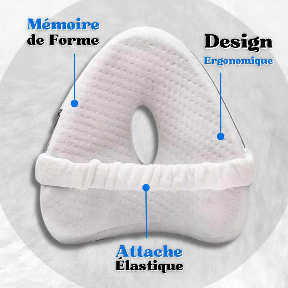 Informations sur le Coussin entre Genoux Ergonomique blanc