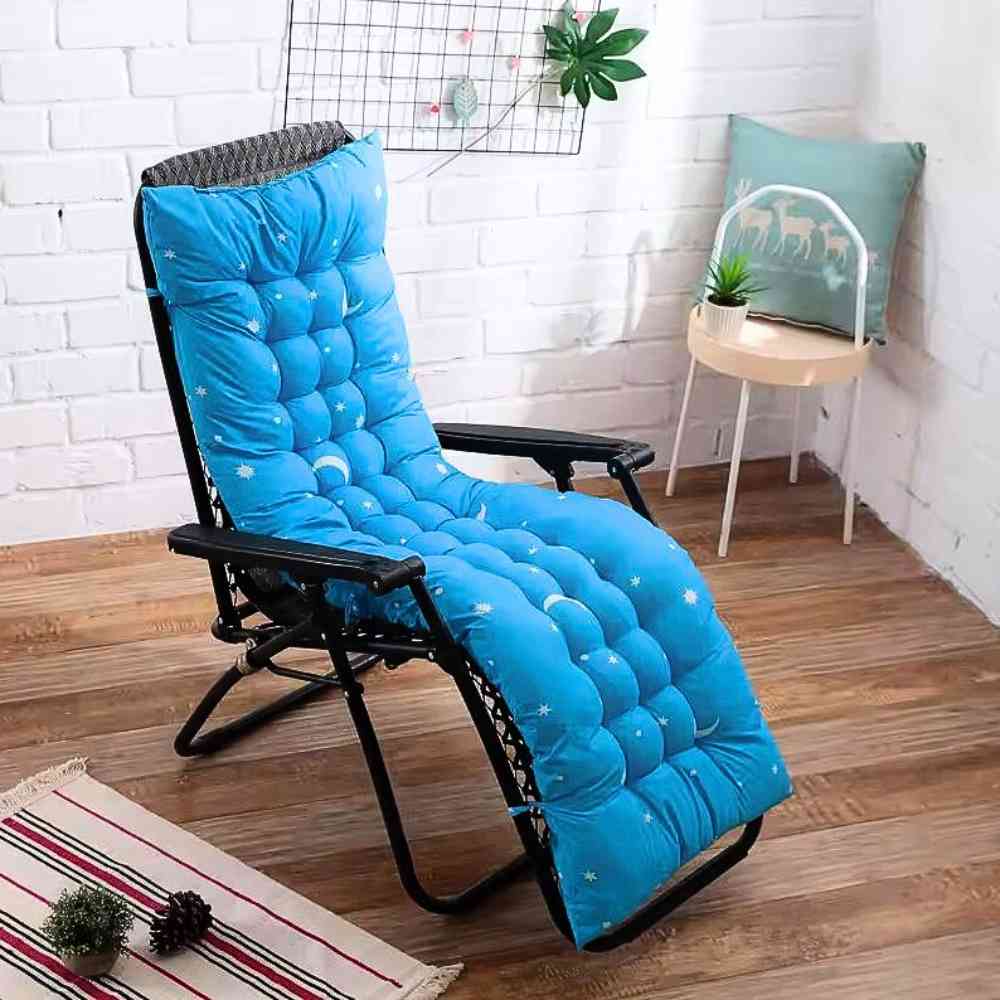 Coussin Fauteuil bleu à étoile relax