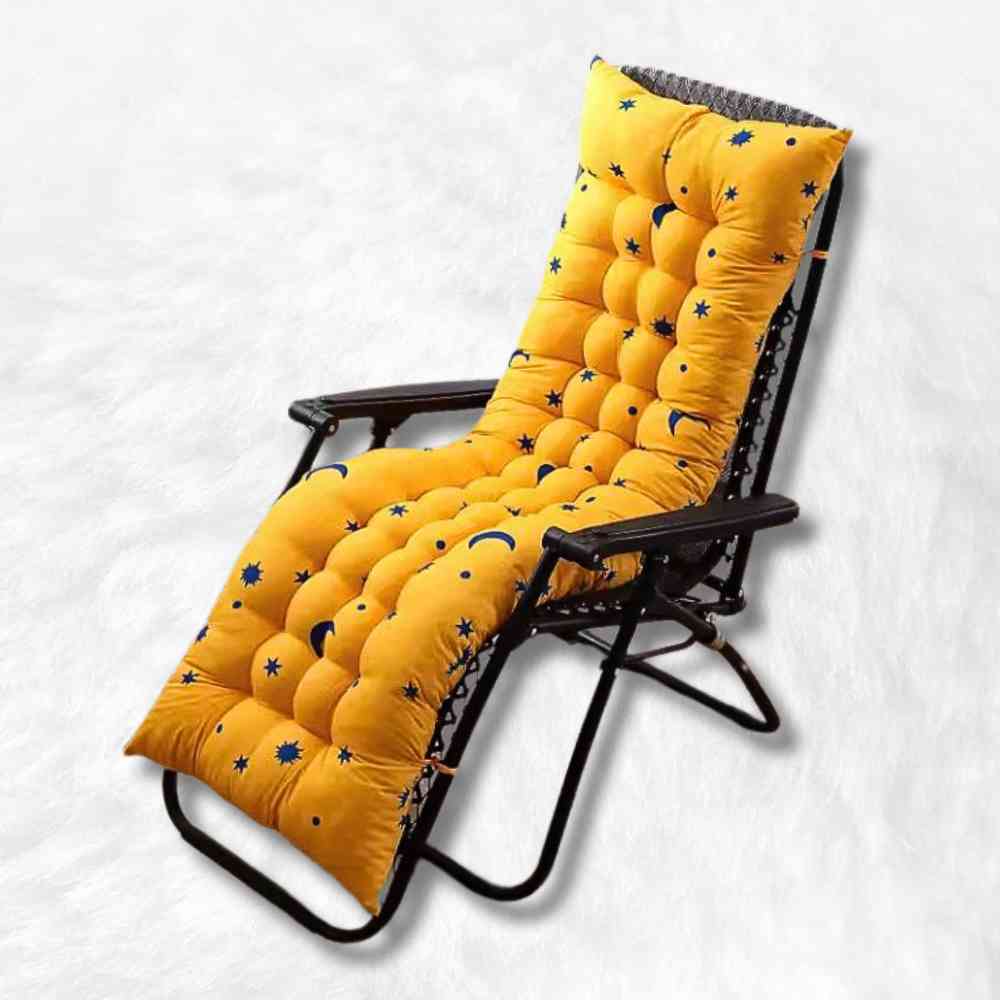 Coussin Fauteuil Jaune étoile
