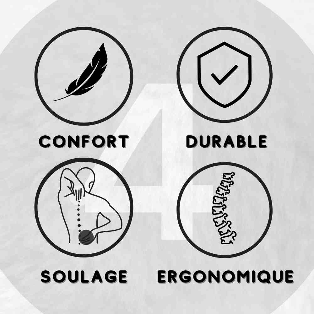Les caractéristiques du Coussin Lombaire Lit