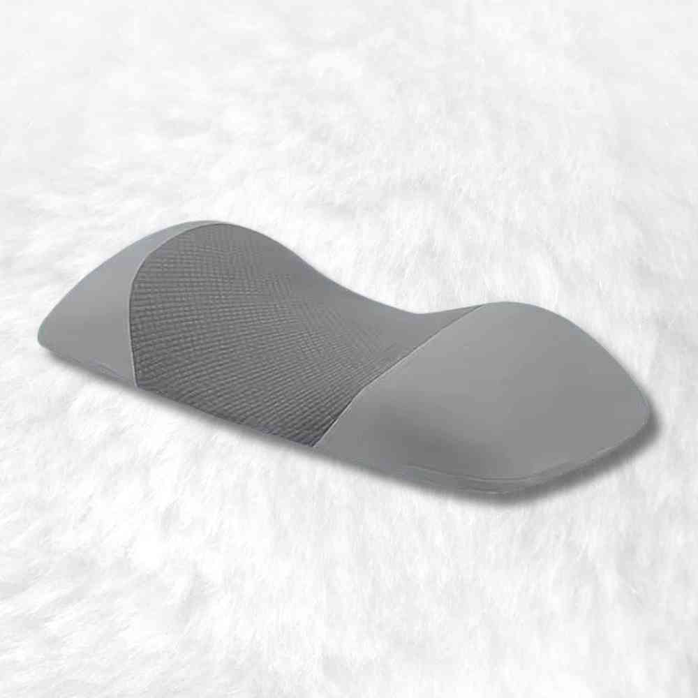 Coussin Lombaire Lit gris foncé