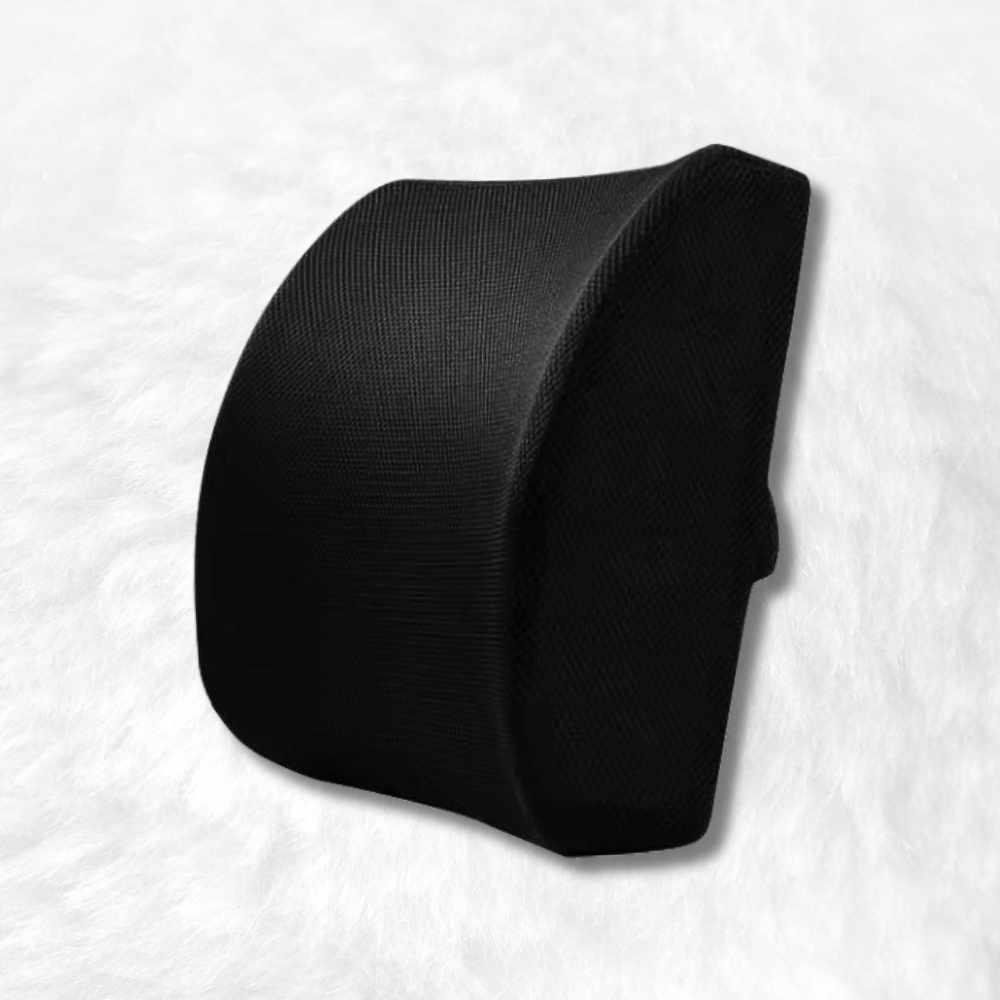 Coussin Lombaire mémoire de forme noir