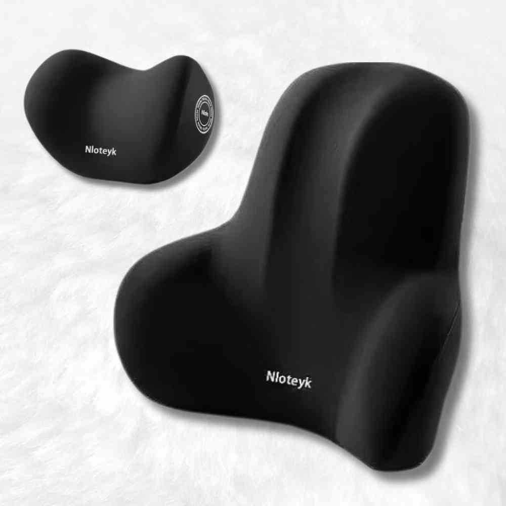 Coussin Nuque & dos pour Voiture noir