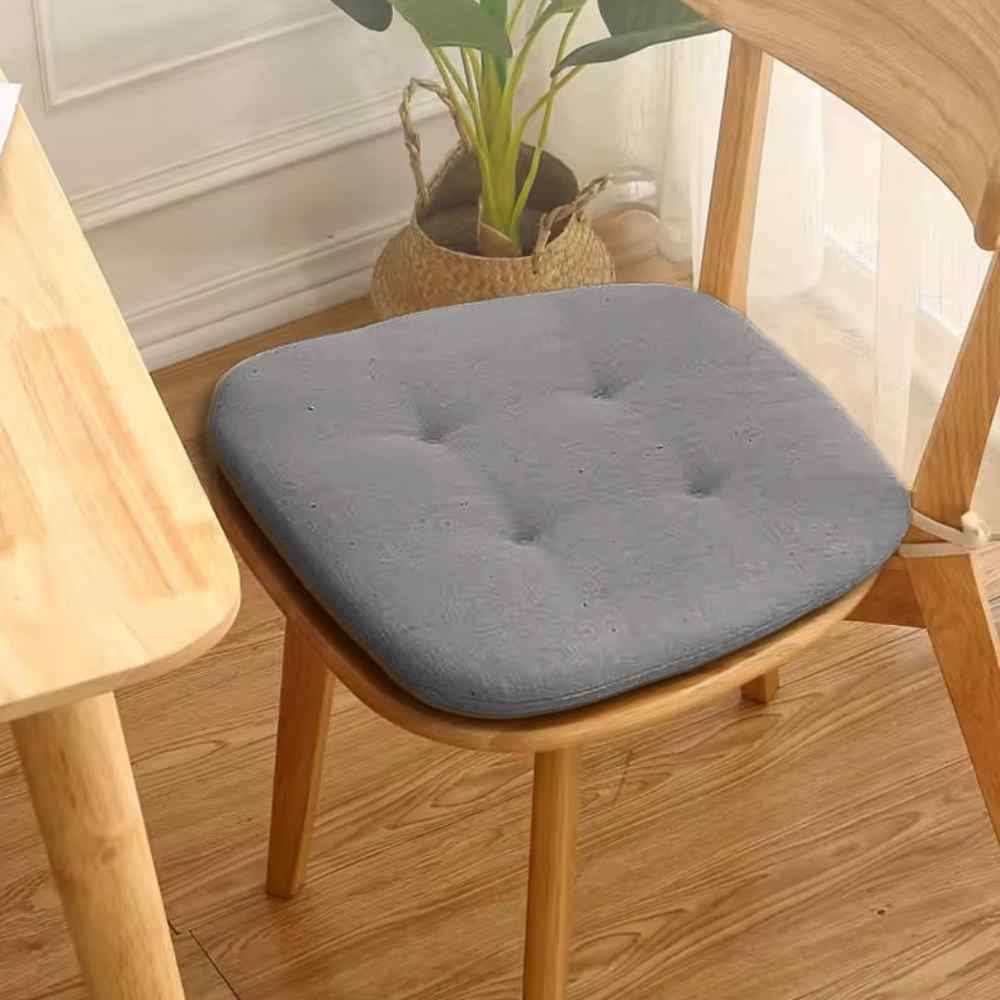 Coussin pour Chaise de Cuisine gris de maison