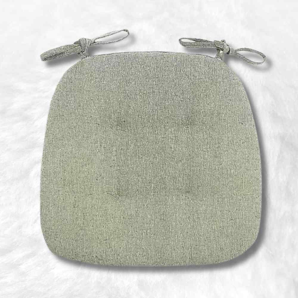 Coussin pour Chaise de Cuisine vert type galette