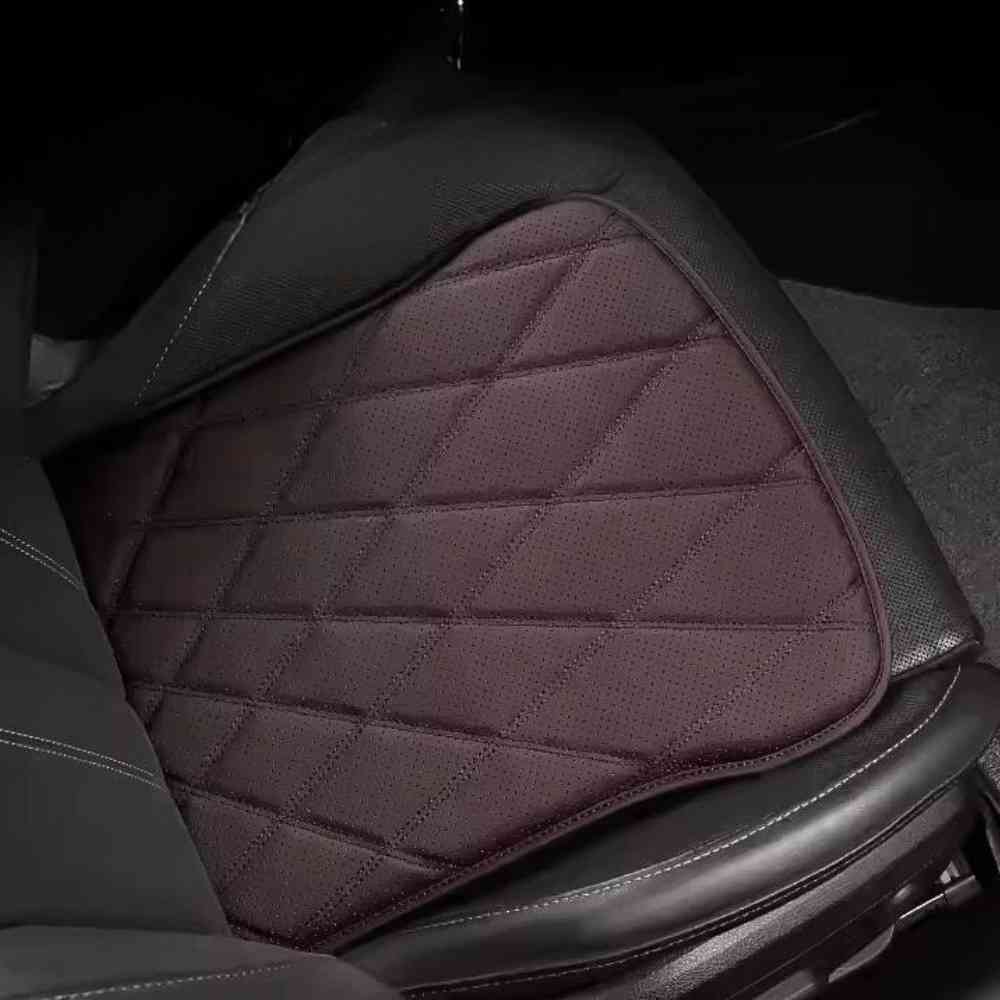 Coussin Voiture Fessier Cuire pu marron utilisation sur un siège