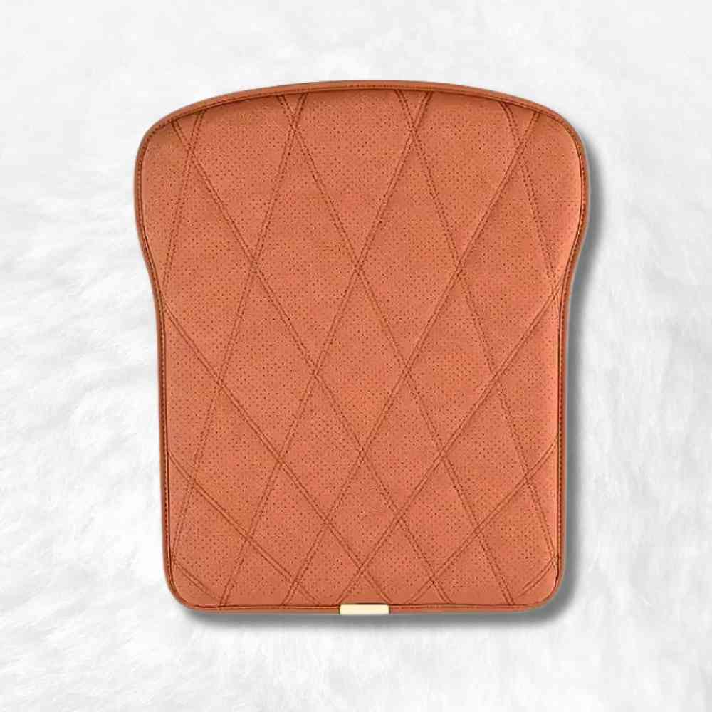 Coussin Voiture Fessier Cuire pu orange