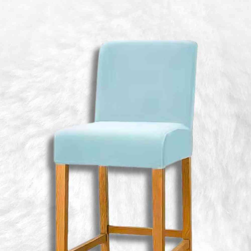 Housse Chaise Haute bleue ciel