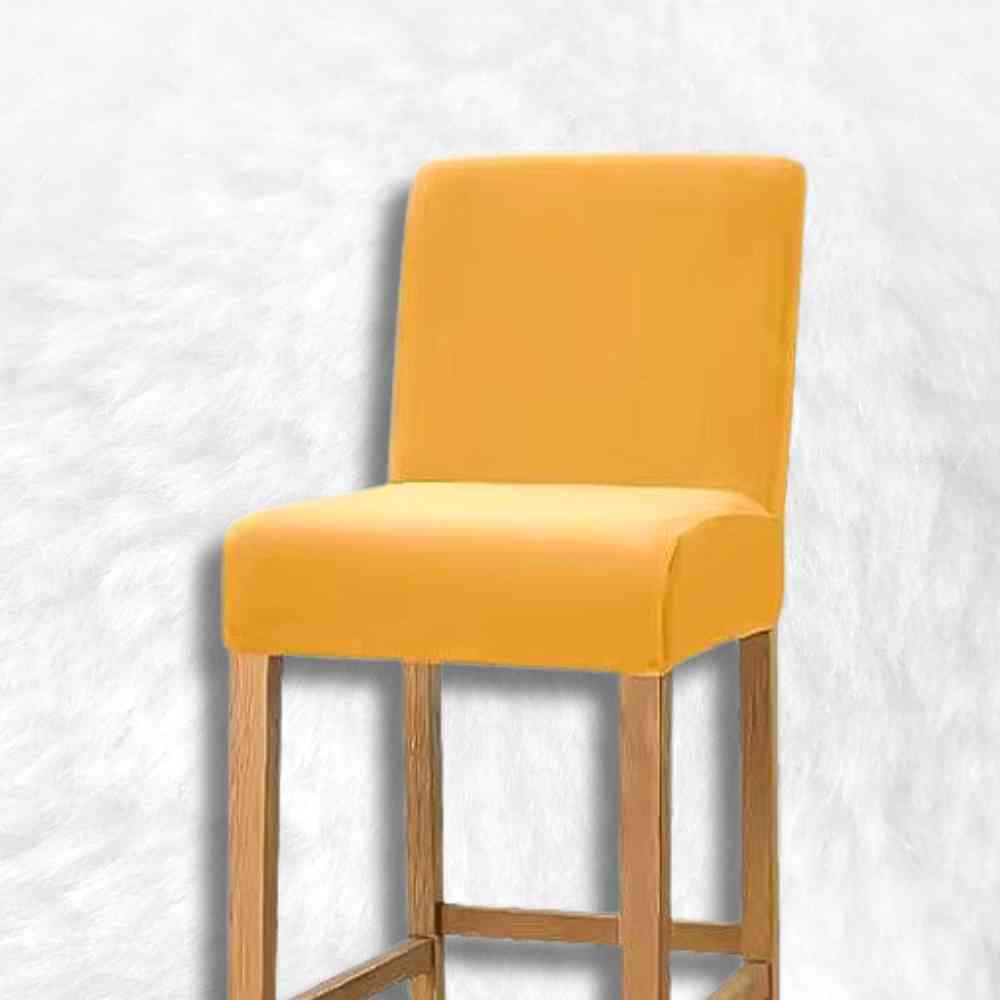 Housse Chaise Haute jaune