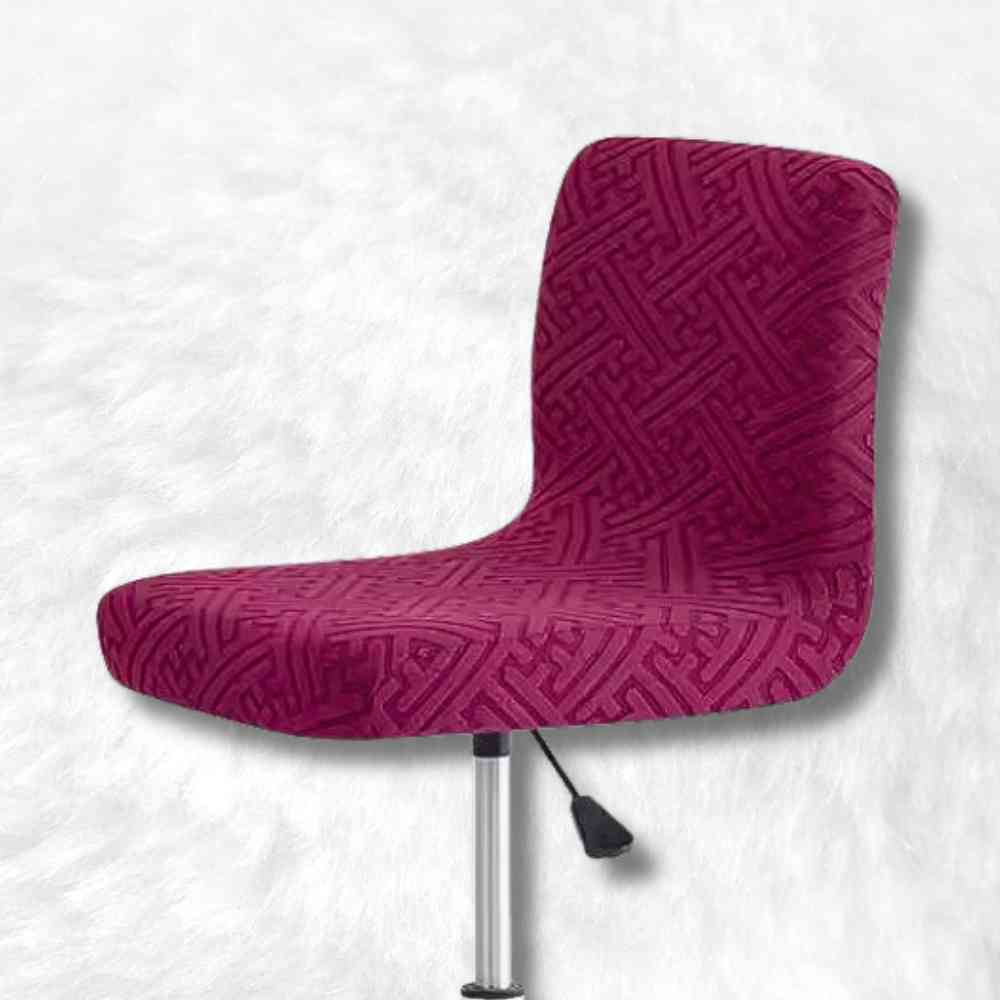 Housse de Chaise de Bar Moderne rose