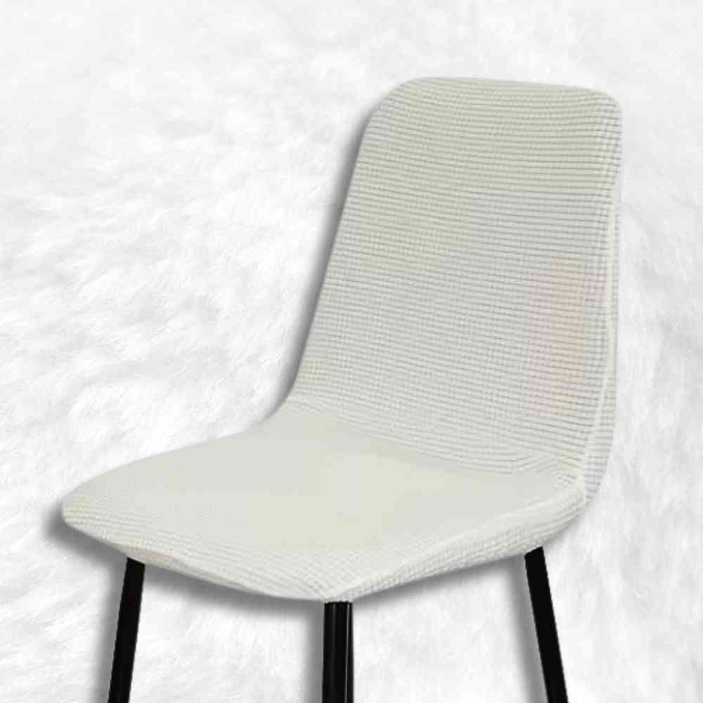 Housse de Chaise de Salle à Manger blanche