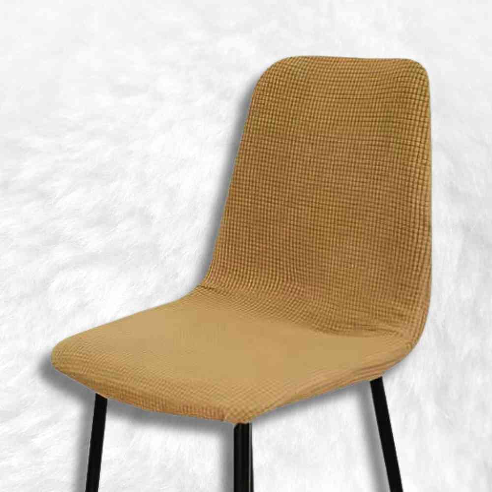 Housse de Chaise de Salle à Manger camel