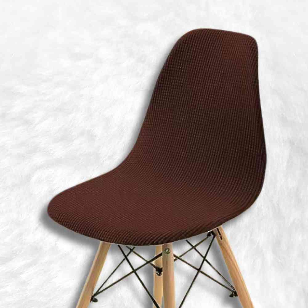 Housse de Chaise Extensible Imperméable marron
