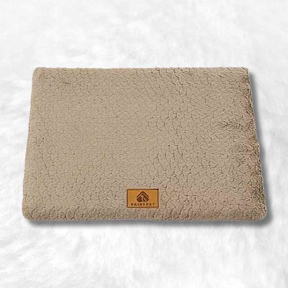 Matelas déhoussable pour Chien beige