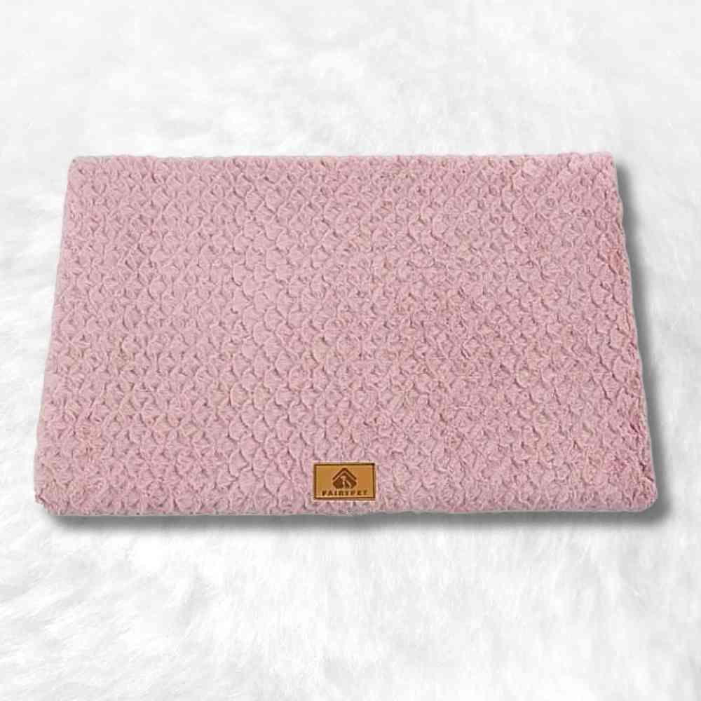 Matelas déhoussable pour Chien rose