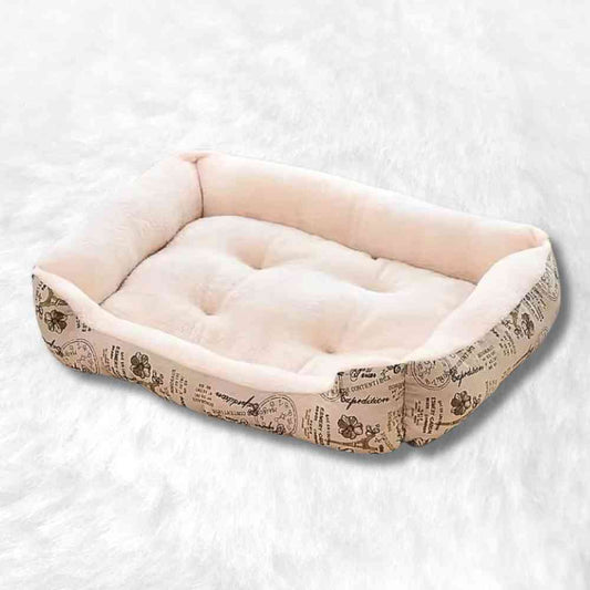Panier Confort pour Chien beige