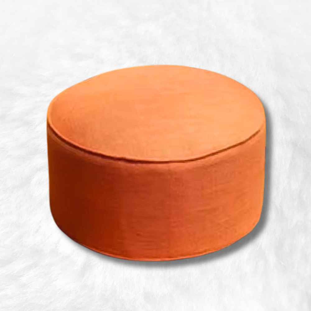 Coussin de Méditation avec Poignée orange