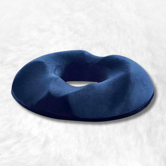 Coussin pour hémorroïdes homme bleu