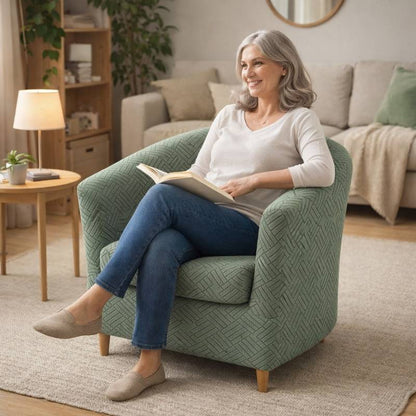 Femme Housse Fauteuil Cabriolet Extensible verte