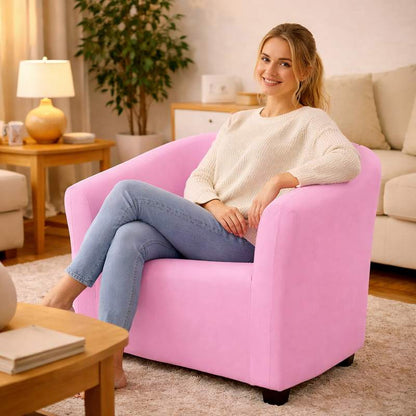 Femme Housse Fauteuil Cabriolet rose