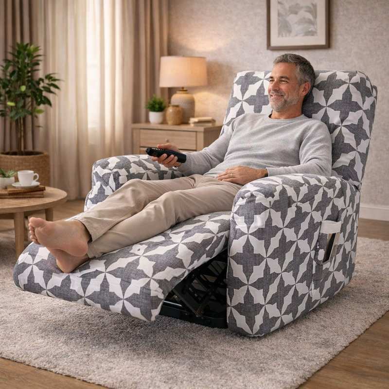 Homme Housse Fauteuil Relax Étoilé