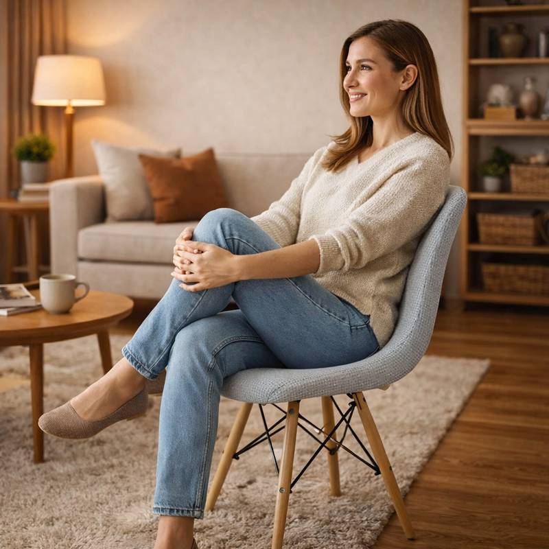 Femme Housse de Chaise Extensible​ Imperméable grise clair