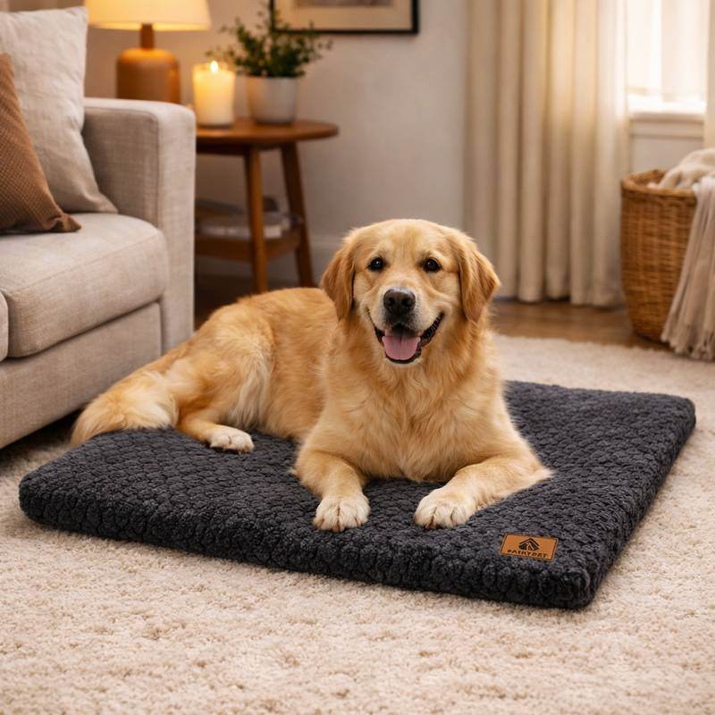 Chien Matelas déhoussable pour Chien noir