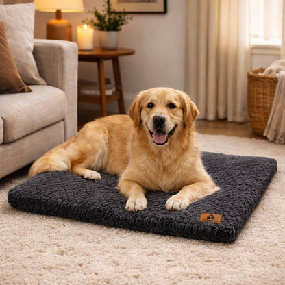 Chien Matelas déhoussable pour Chien noir