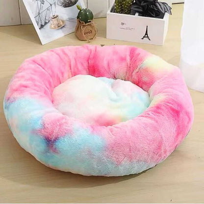 Coussin Anti-stress pour Chien Multicolore rond