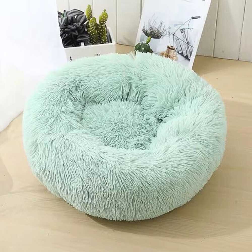 Coussin Anti-stress pour Chien Vert Pastel rond