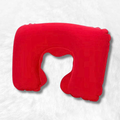 Coussin Avion Gonflable Confort rouge